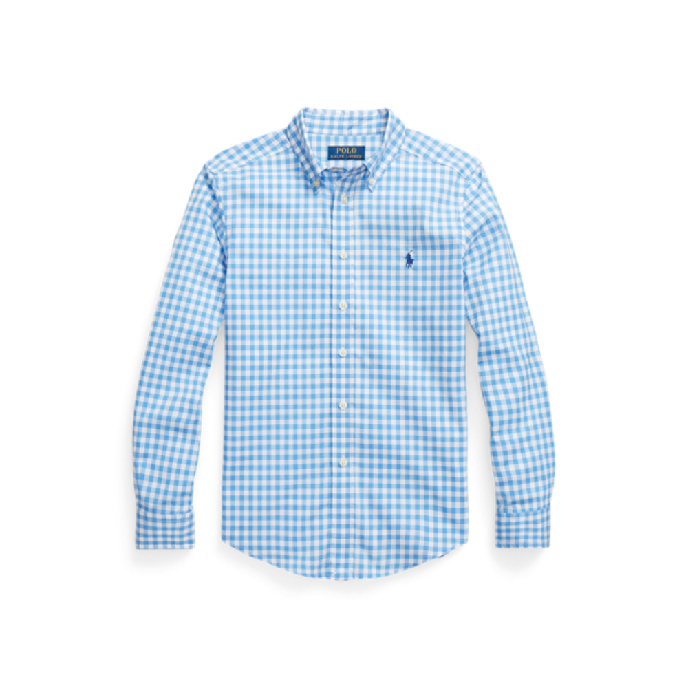 Polo Ralph Lauren Boys Gingham Cotton Poplin Shirt